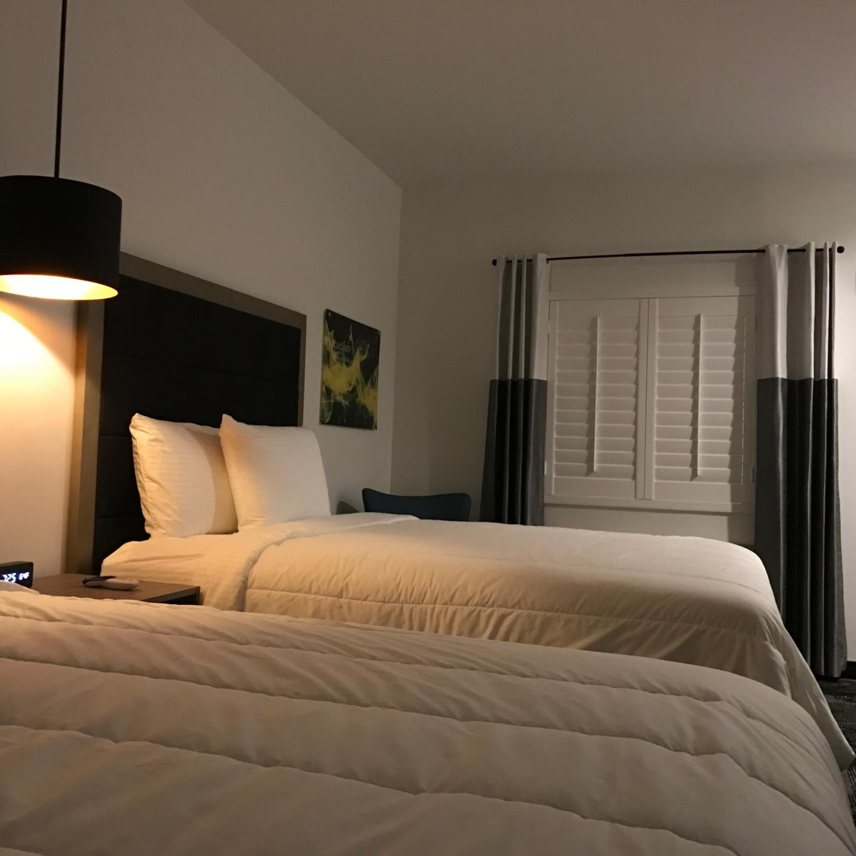 premium bedding, desk, soundproofing, iron/ironing board