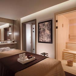 Couples treatment rooms, sauna, hot tub, steam room, Turkish bath