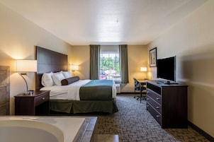 Roupas de cama premium, edredons de pluma, cofres nos quartos