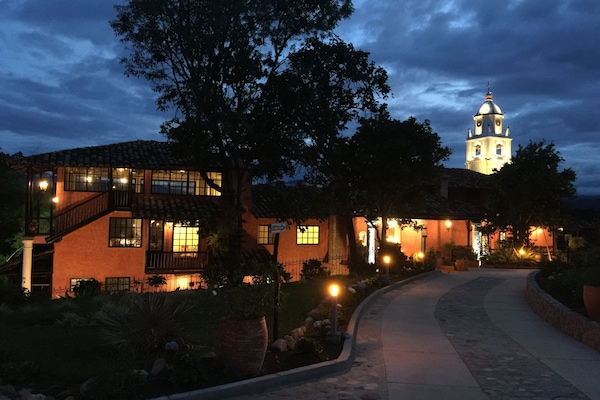 Front of property – evening/night