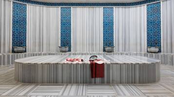 Sauna, hot tub, steam room, Turkish bath/hammam, body treatments