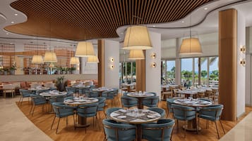 6 restaurantes; se sirven cenas