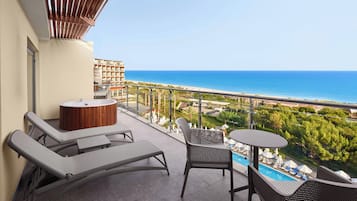 Familien-Penthouse (Jetted Tub on Terrace) | Ausblick vom Zimmer
