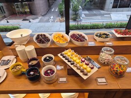 뷔페 아침 식사