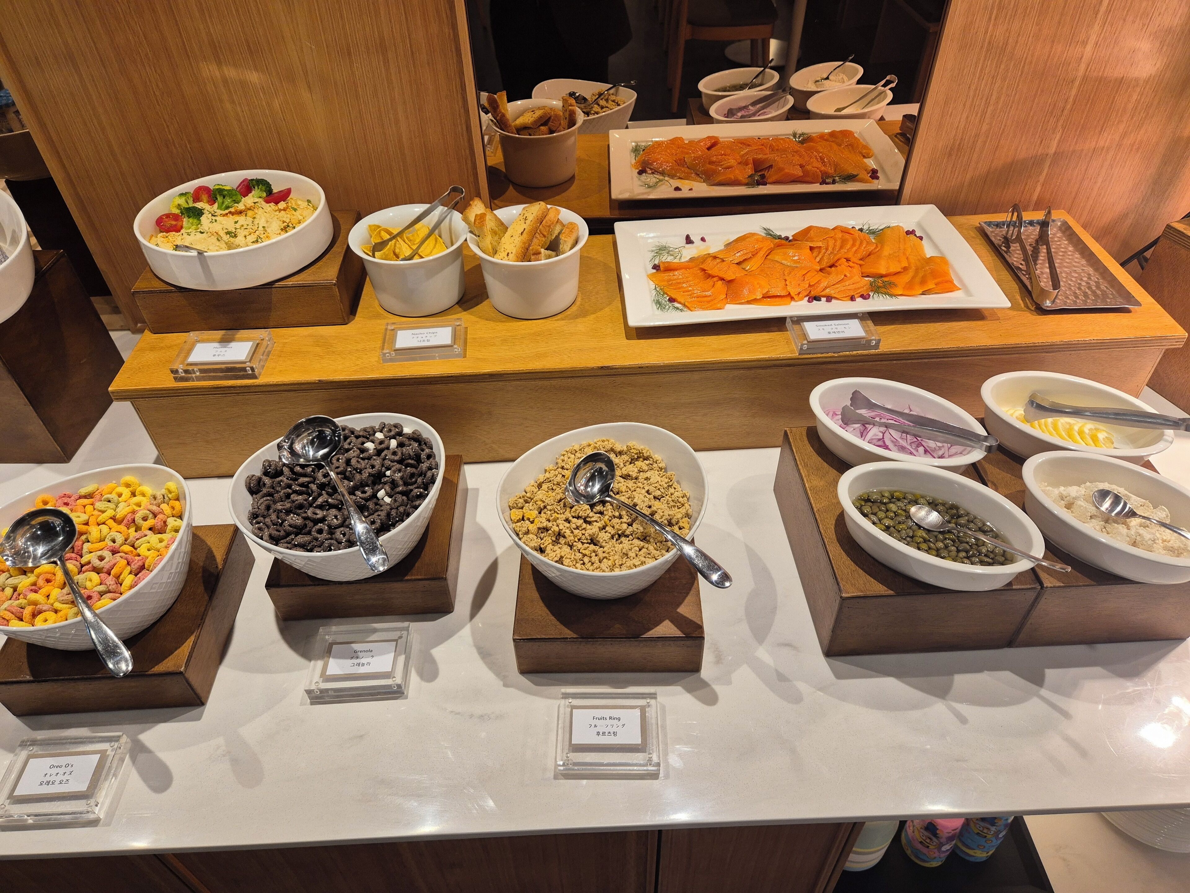 Breakfast buffet