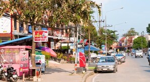 A szálláshely külső területei