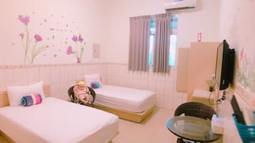 Basic-værelse til 3 personer | Mørklægningsgardiner, gratis Wi-Fi