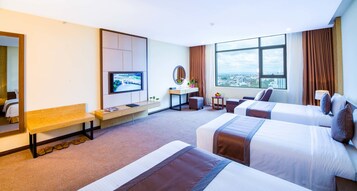 Quarto triplo luxo | Vista do quarto