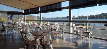 Lunch and dinner served, Modern European cuisine