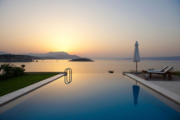 Luxury Villa, 3 Bedrooms, Private Pool (Anemos) | View from room