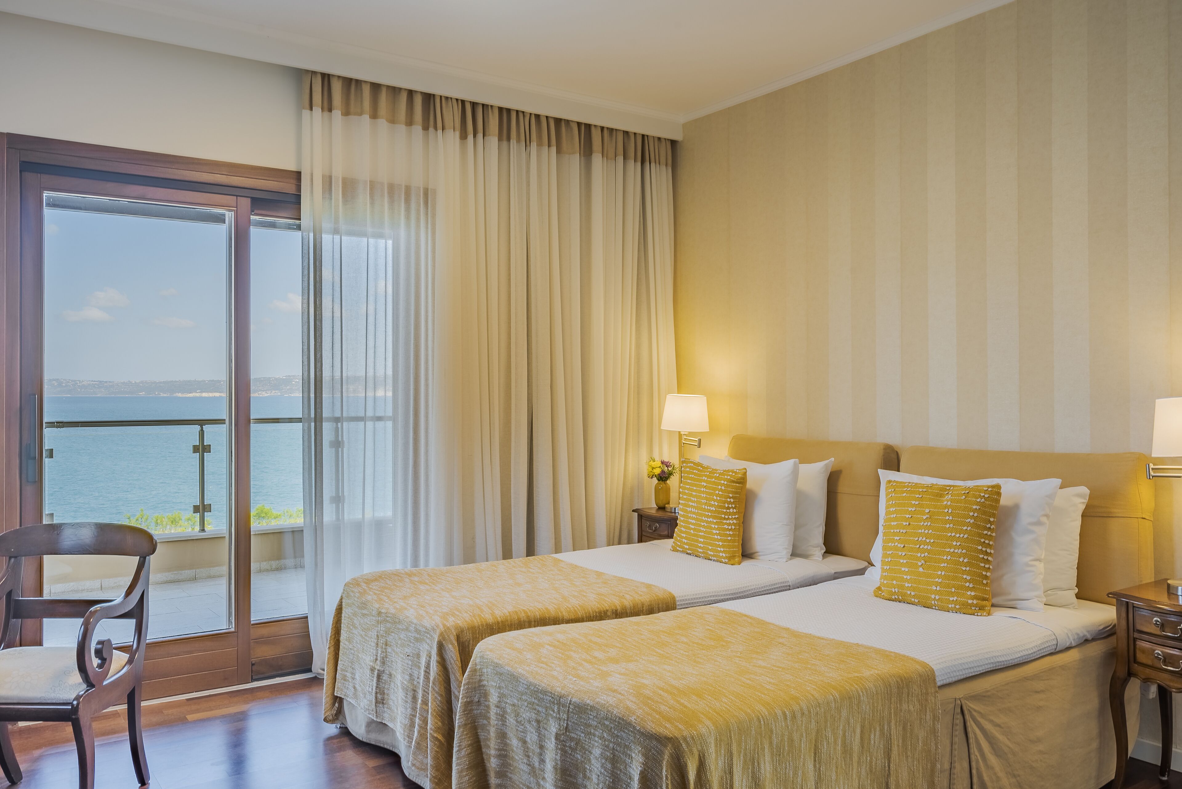 Luxury Villa, 3 Bedrooms, Private Pool (Anemos) | 3 bedrooms, Egyptian cotton sheets, premium bedding, down comforters