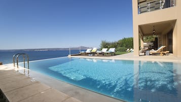 Villa de lujo, 3 habitaciones, alberca privada (Anemos) | Terraza o patio