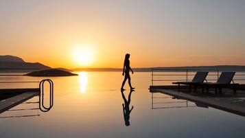 Luxury Villa, 3 Bedrooms, Private Pool (Anemos) | Terrace/patio