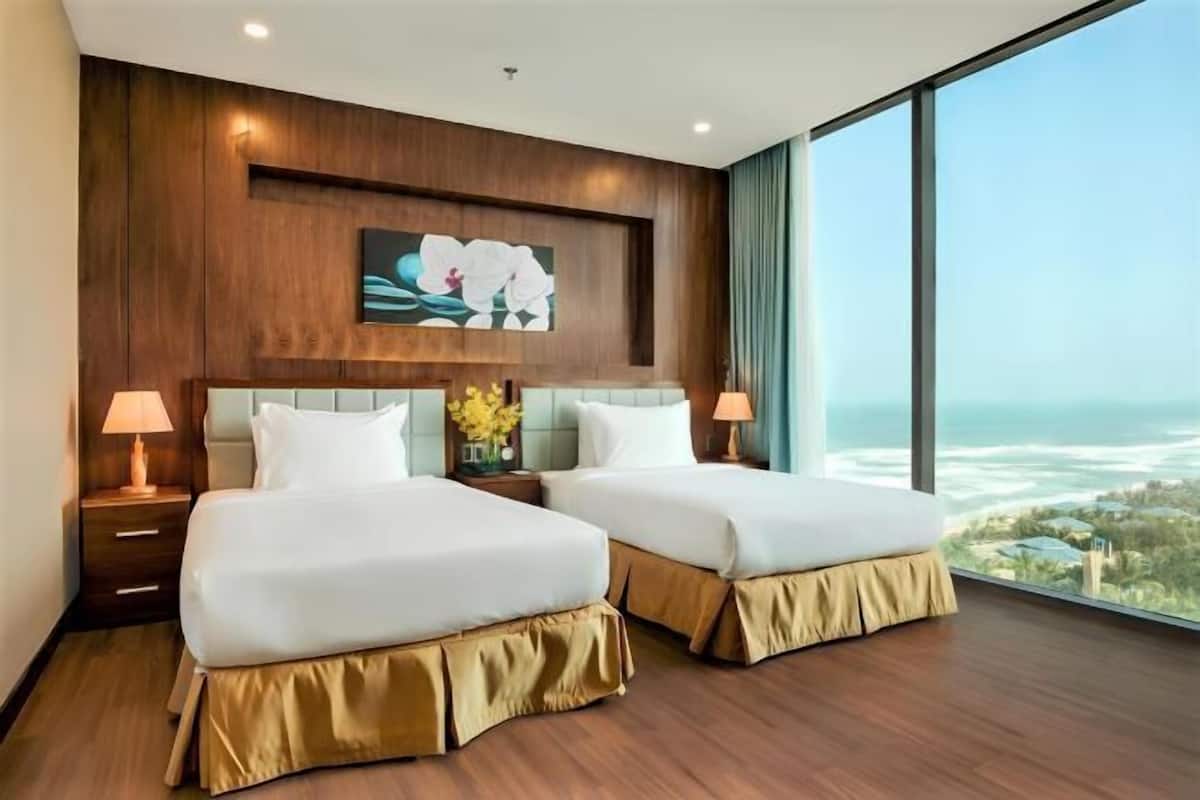 1 habitación, ropa de cama de alta calidad, minibar y escritorio