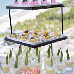 Breakfast, lunch, dinner served; local and international cuisine