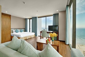 Premium Room, 1 King Bed, Non Smoking, Ocean View | Beach/ocean view