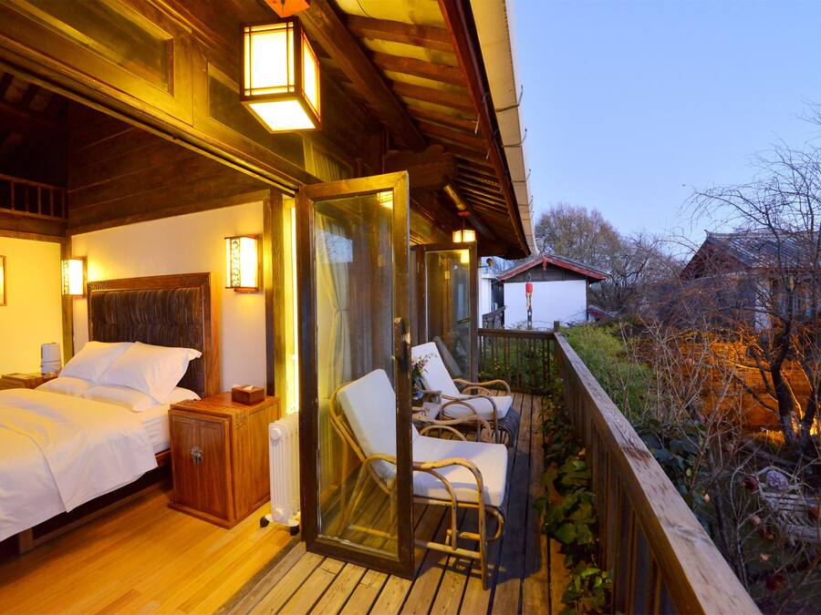 Maisonette (JING) | 1 Schlafzimmer, hochwertige Bettwaren, Zimmersafe, Schreibtisch