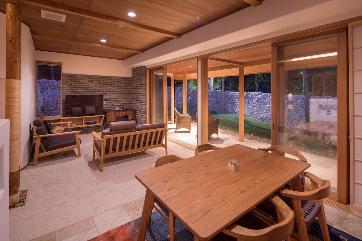 Villa Style room (Hanada) - Adult Only | Living area | TV