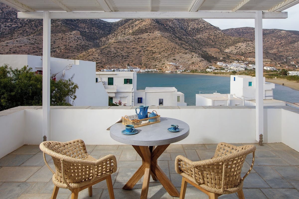 Vista a la playa o al mar