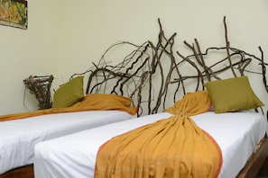 Standard Chalet, 2 Single Beds, Private Bathroom, Garden View | In-room safe, desk, iron/ironing board