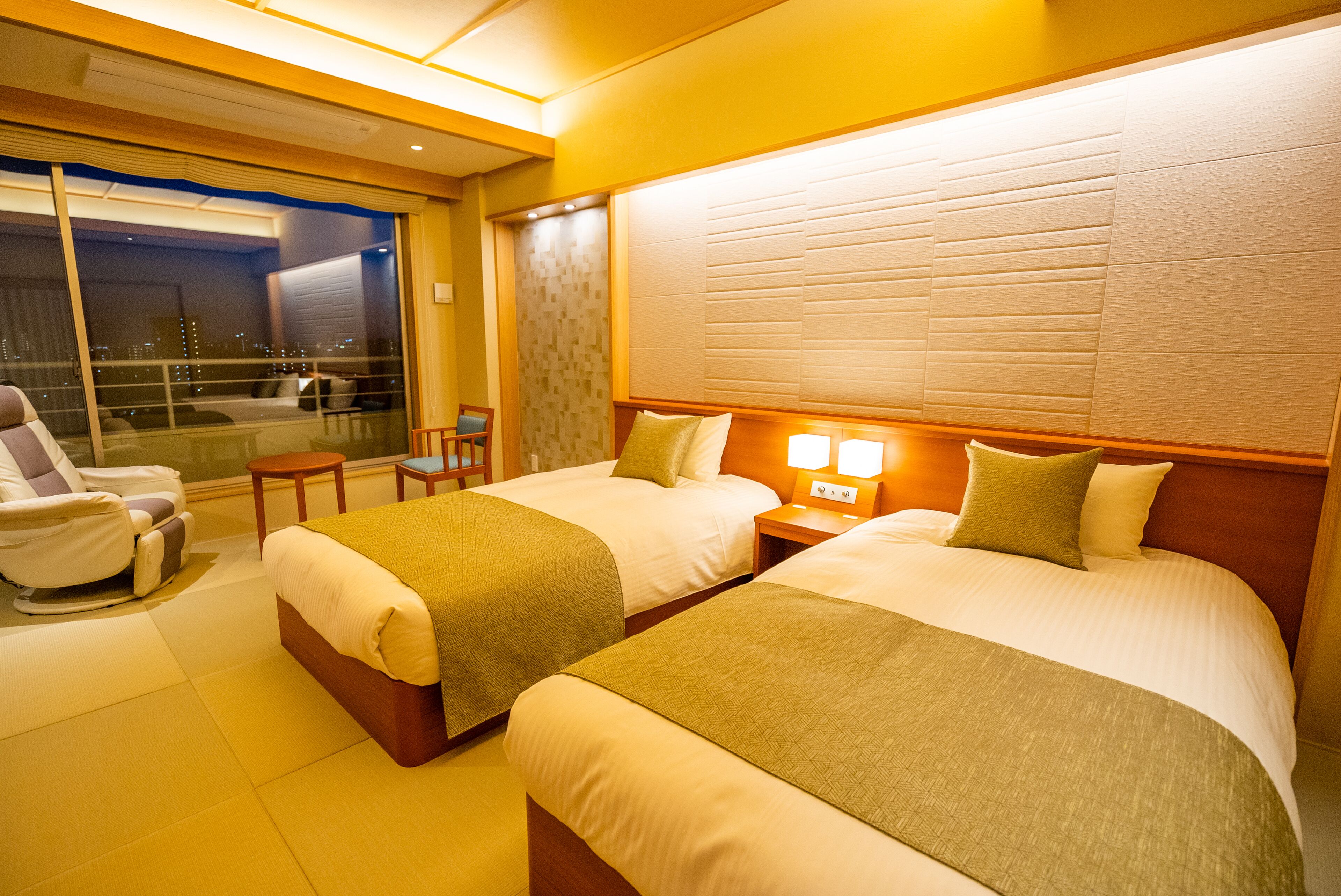 superior twin room, 2 bedrooms, non smoking | 1 bedroom, in-room safe, free wifi, bed sheets