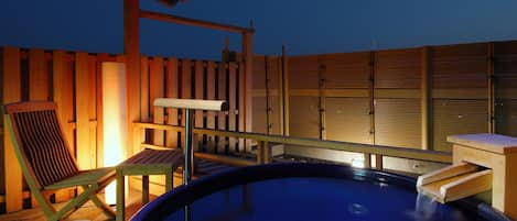 Room with open-air private bath Seigetsu tei, Non Smoking | Balcony