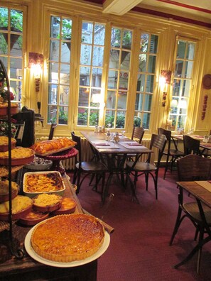 Daily continental breakfast for a fee