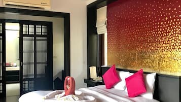 3 Bedroom Pool Villa Ocean View | 3 bedrooms, in-room safe, desk, blackout drapes