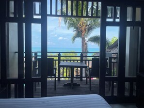 Deluxe Family Ocean View | Balcón