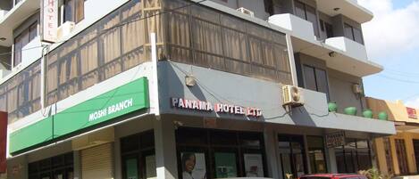 Blick von der Unterkunft