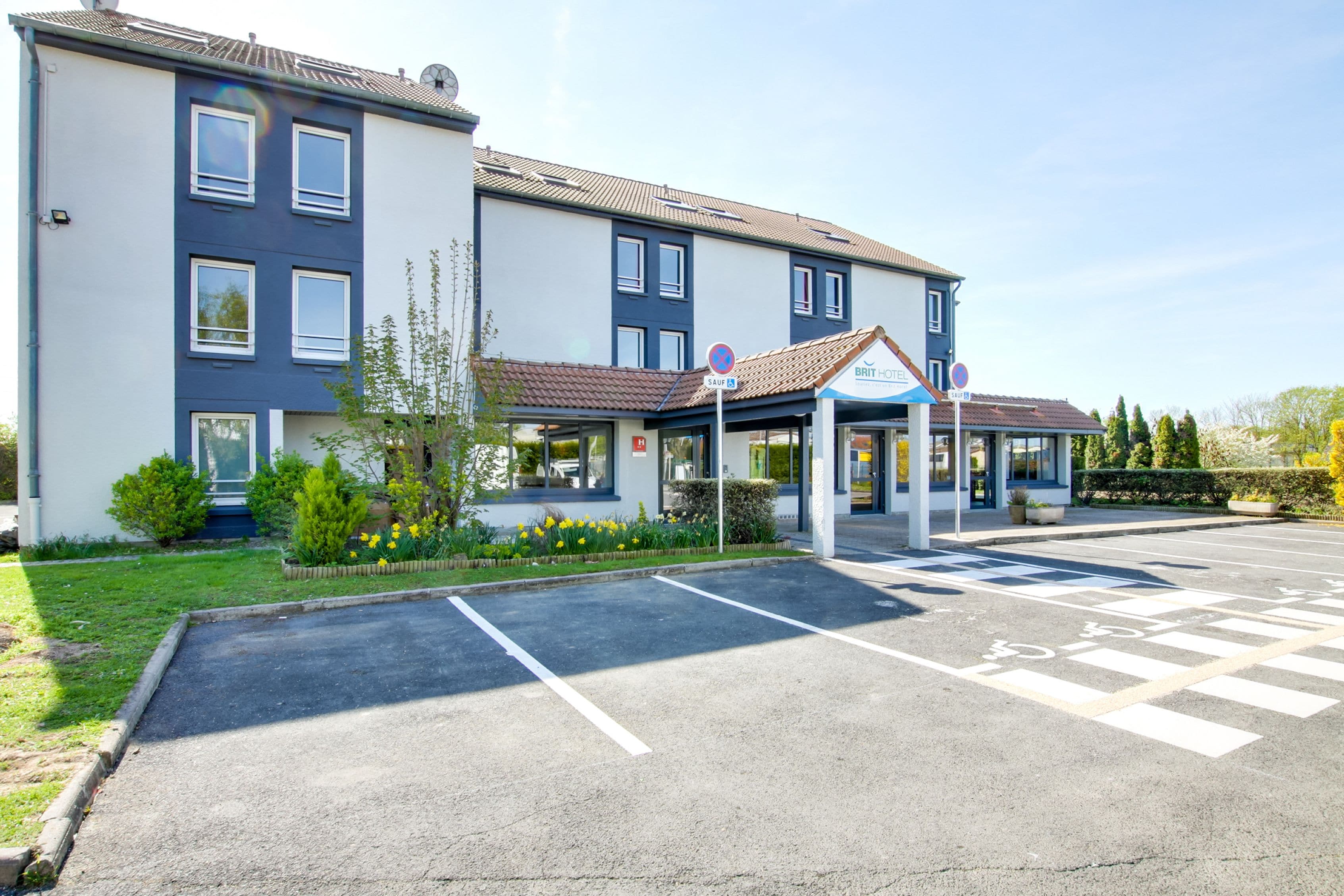 Façade de l’hébergement