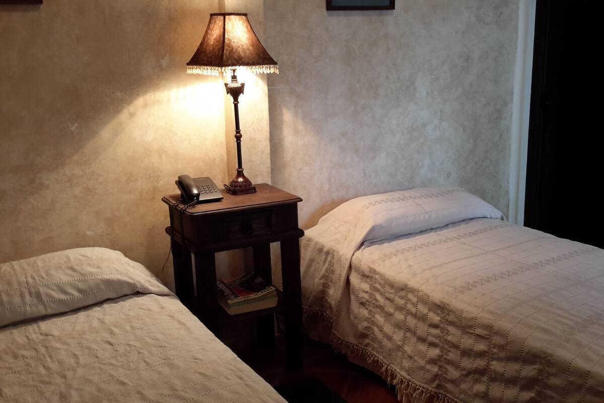 Down duvets, in-room safe, desk, iron/ironing board (on request)