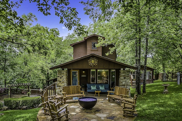 Ferienhütte, 2 Schlafzimmer | Terrasse/Patio