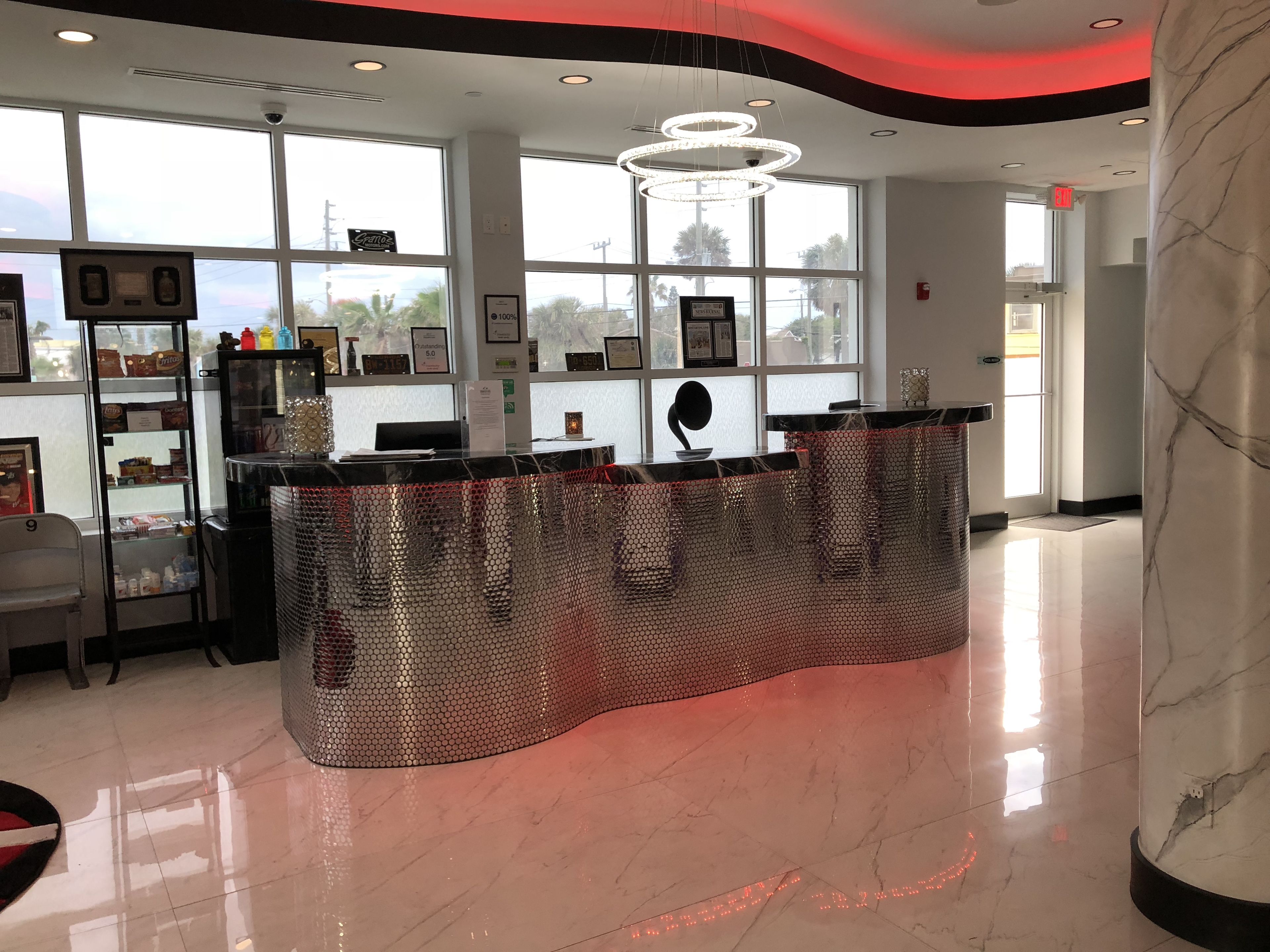 check-in/check-out kiosk