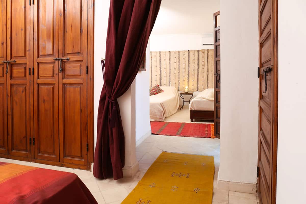 1 bedroom, individually decorated, blackout curtains, free WiFi