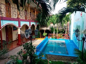 Alberca al aire libre