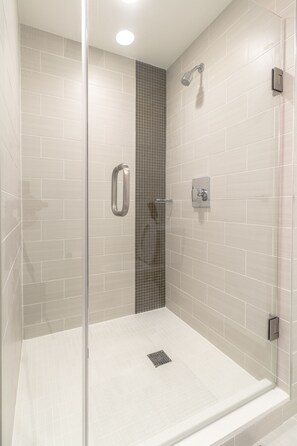 Bathroom shower - Arlington Fully Furnished Apartments (Arlington)