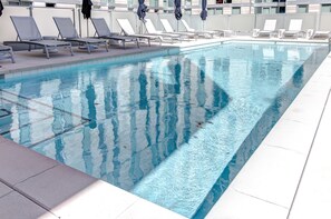 Seasonal outdoor pool - Arlington Fully Furnished Apartments (Arlington)