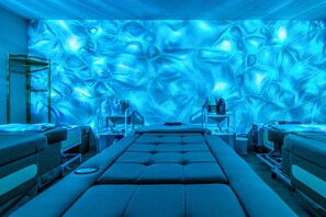 Body treatments, hydrotherapy, hot stone massages, deep-tissue massages