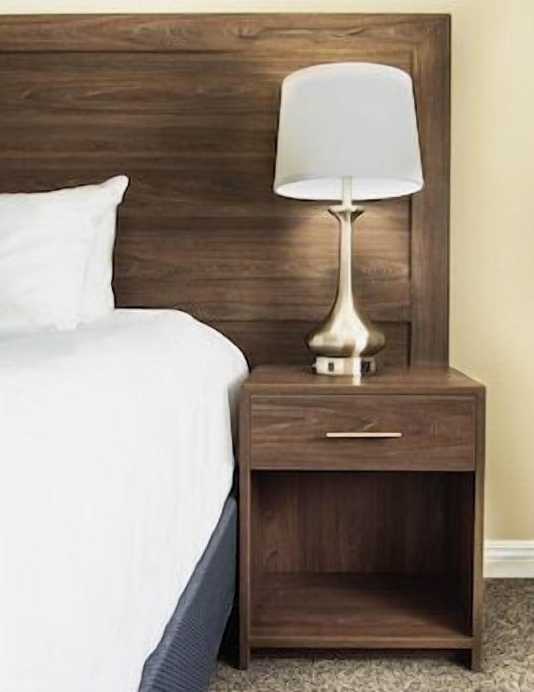 Pillowtop beds, desk, laptop workspace, free WiFi