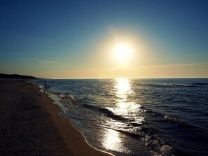 Tæt på stranden