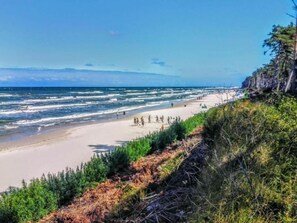 Tæt på stranden