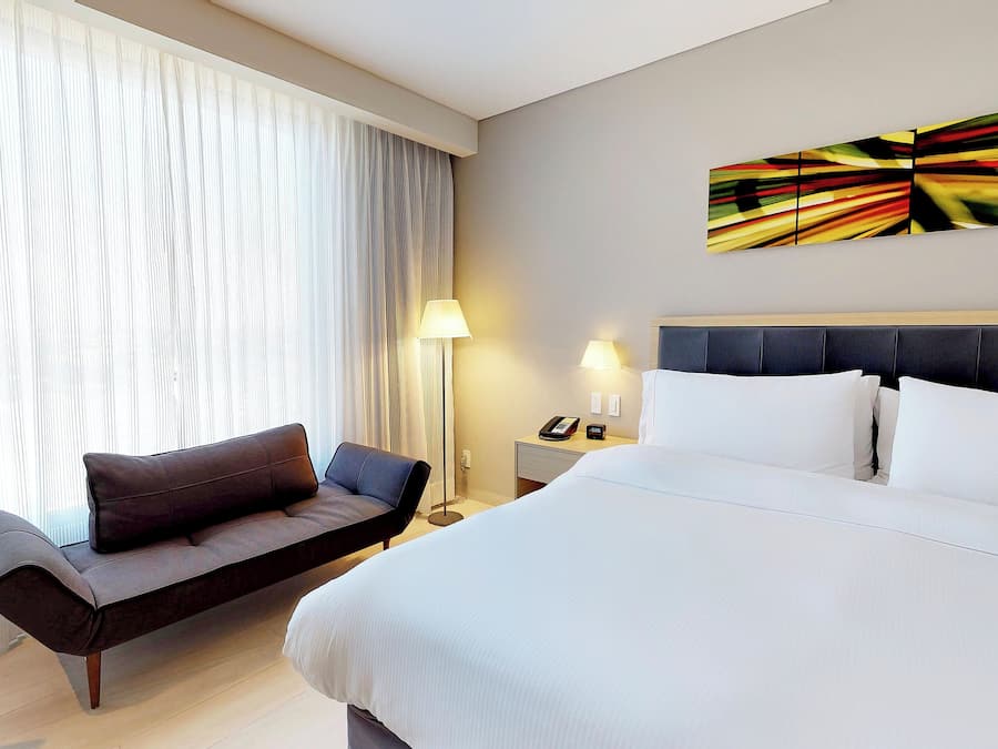 Biancheria da letto di alta qualità, minibar, una cassaforte in camera