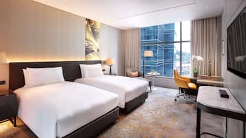 Luxury Room, Twin Bed | 1 phòng ngủ, bộ đồ giường cao cấp, minibar, két bảo mật tại phòng