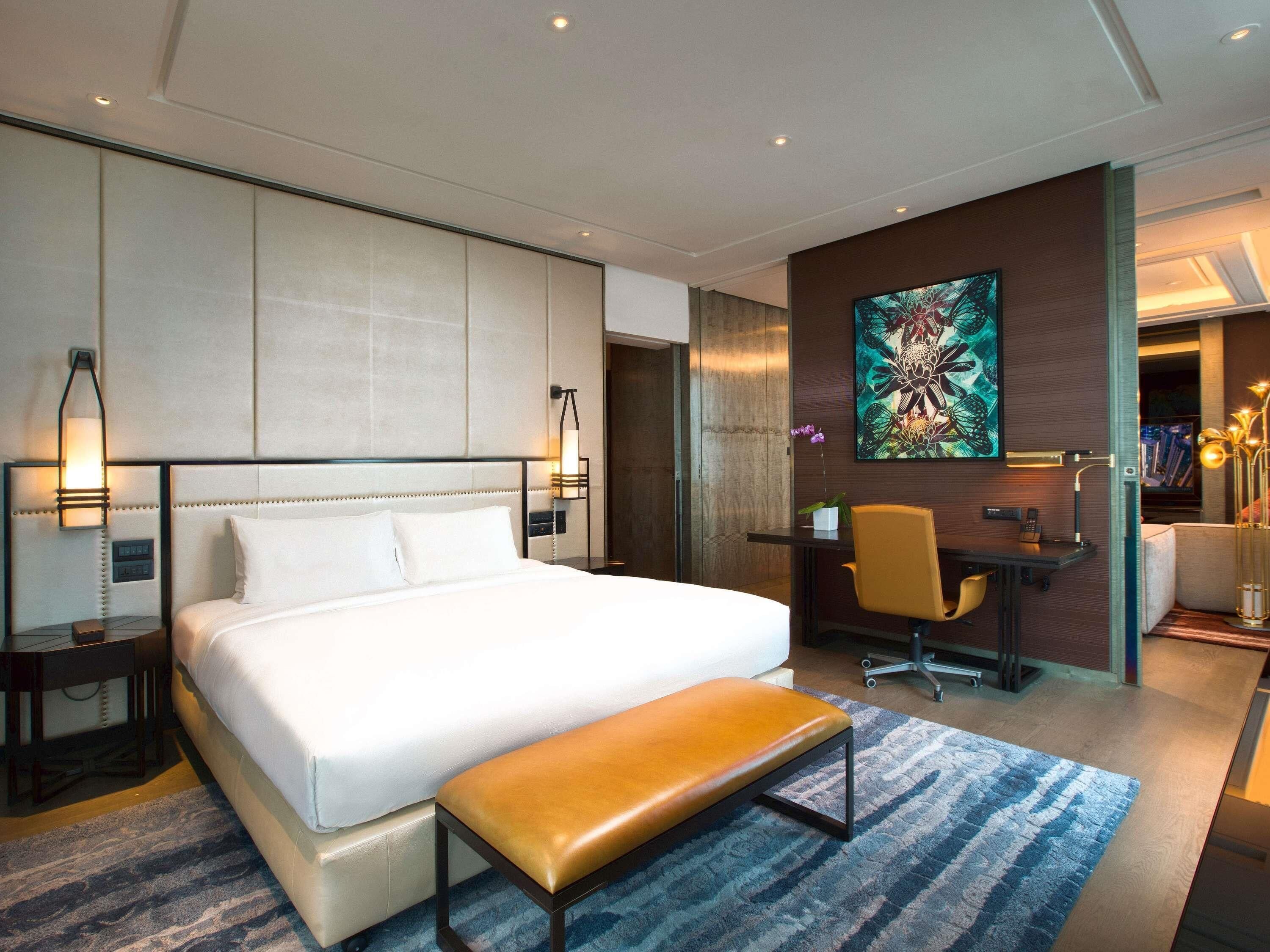 Suite, 1 King Bed (Club Millésime Access) | Premium bedding, minibar, in-room safe, desk