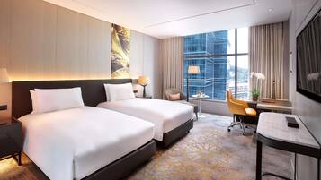 Premium bedding, minibar, in-room safe, desk