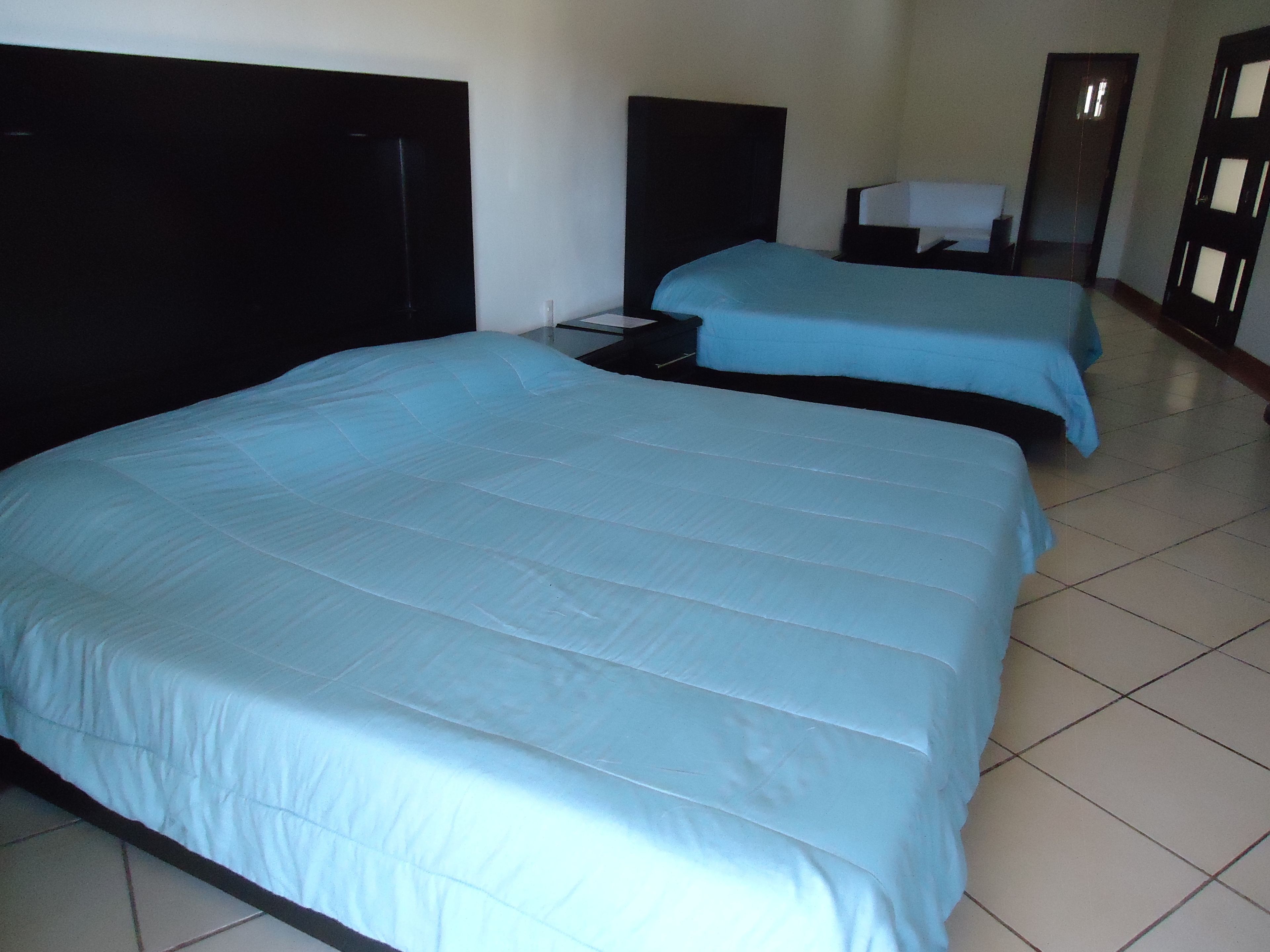 deluxe double room, 2 double beds, accessible, allergy friendly | minibar, iron/ironing board, free wifi, bed sheets