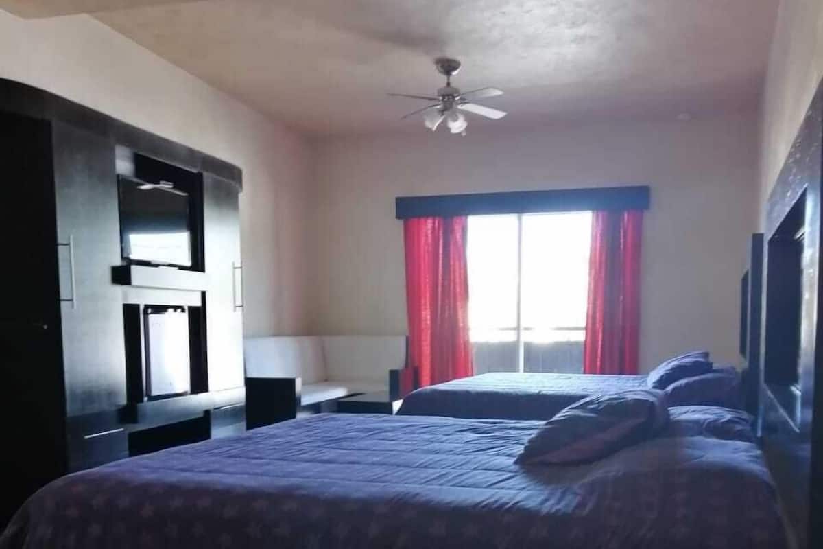 Deluxe Double Room, 2 Double Beds, Accessible, Allergy Friendly | View from room