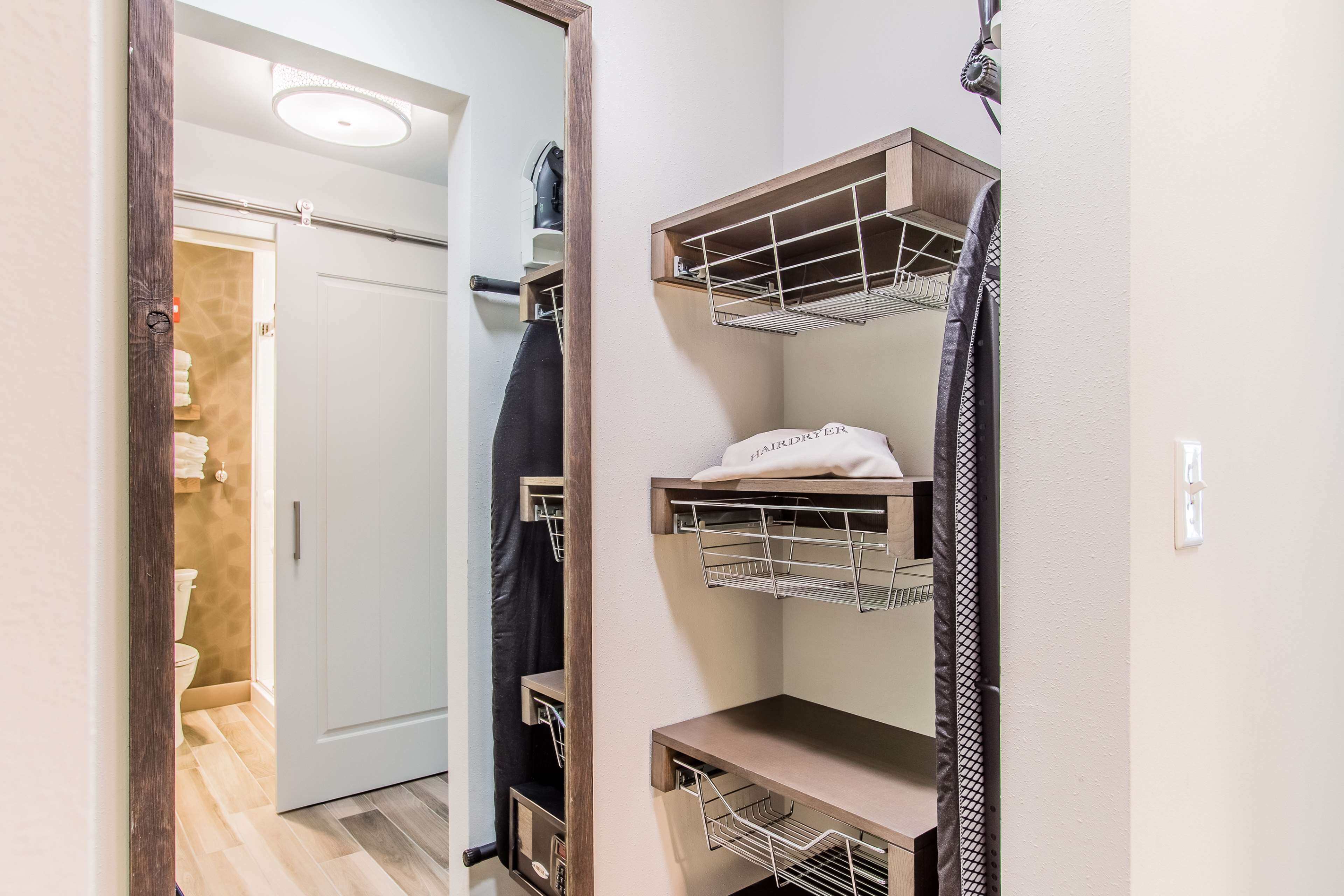 1 bedroom, in-room safe, blackout curtains, iron/ironing board