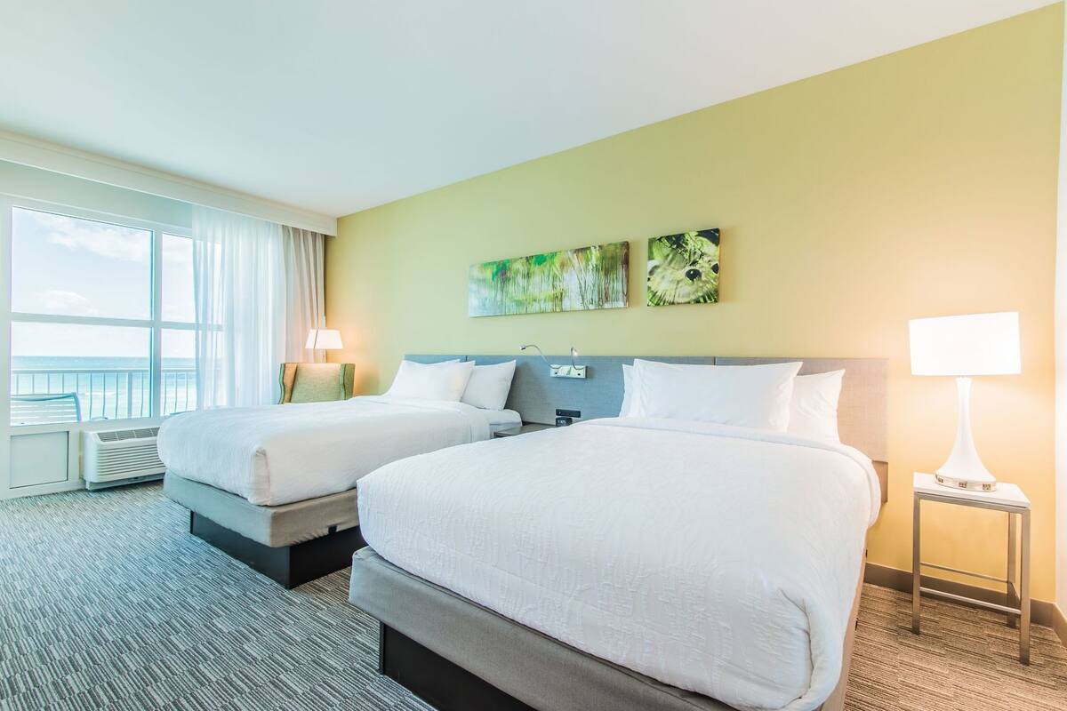 In-room safe, blackout drapes, iron/ironing board